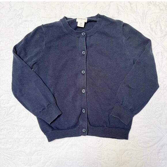 Crewcuts Knit Cardigan Sweater Size 4/5 - Picture 2 of 4